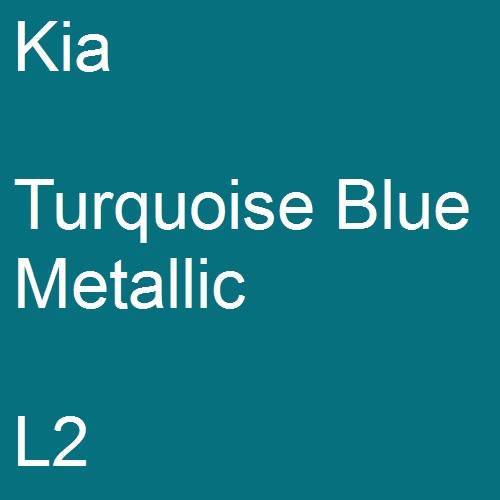 Kia, Turquoise Blue Metallic, L2.